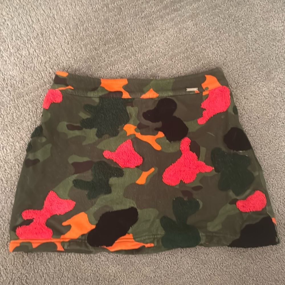 Hemant & Nandita Camo Miniskirt